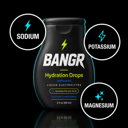 BANGR Drops med natrium, kalium och magnesium