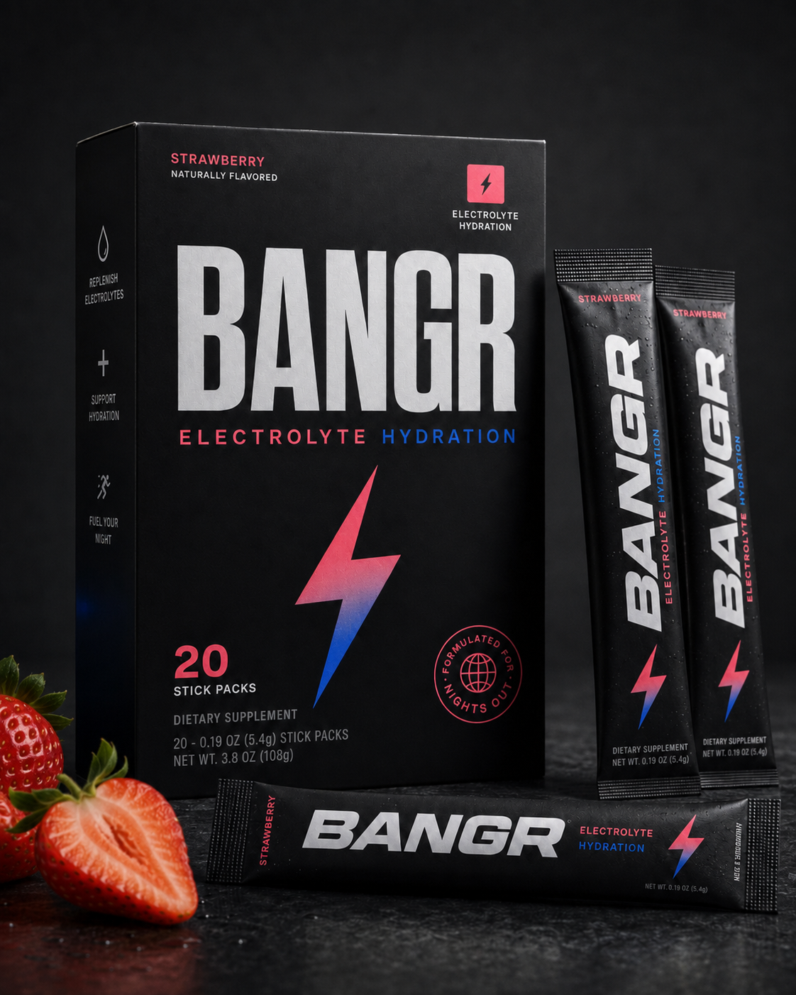 BANGR Sticks Strawberry